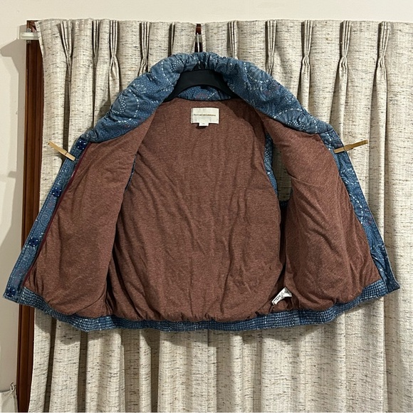 Anthropologie Pilcro and the Letterpress Chambray Blue Puffer Vest - Picture 8 of 13